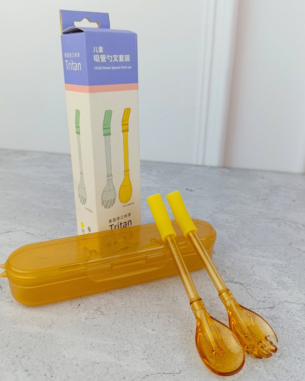 Vista 4 de ESTUCHE DE CUCHARAS PORTATIL VERDE